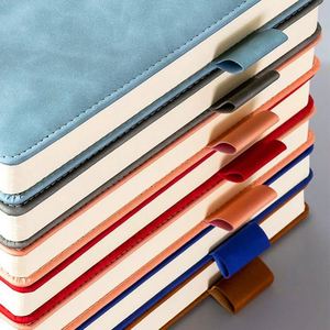 Carnet A5 en cuir PU personnalisé par le fabricant, épaissi, de haute qualité, pour le bureau et les affaires, avec logo - Product Image 5