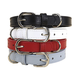 Pet <b>collar</b> first layer leather cat and <b>dog</b> <b>collar</b> <b>large</b>, medium and small <b>dog</b> pet <b>dog</b> neck ring four-season <b>dog</b> decorations - Product Image 4