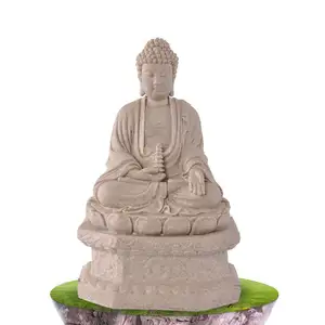 Estatua de resina de Buda Feng Shui chino, artículos de decoración para la sala de estar, pequeña y barata