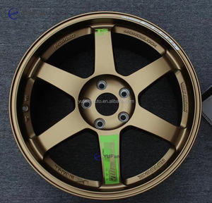 ล้อแม็กซ์ <span class=keywords><strong>TE37</strong></span> SL คุณภาพสูง ขนาด <span class=keywords><strong>18</strong></span> นิ้ว ผลิตด้วยวิธี Flow Forming น้ำหนักเบา สำหรับรถแข่ง  ล้ออัลลอยด์สำหรับรถยนต์นั่งส่วนบุคคล - Product Image 2