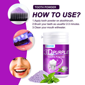 Polvo blanqueador de dientes de <span class=keywords><strong>carbón</strong></span> activado Natural, blanqueador de dientes de menta Natural, sin daño en los dientes esmaltados - Product Image 4