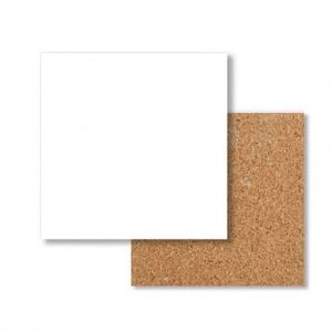 Posavasos de Cerámica para Café, Sublimables, Blancos, Ecológicos, con Base de Corcho, Forma Cuadrada, Opción de Logotipo Personalizado, Estilo Americano - Product Image 6