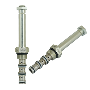 Vanne de commande directionnelle à solénoïde ELT SV-08-34Y, cartouche filetée 4-3, acier au carbone, pour engins de construction mobiles - Product Image 1