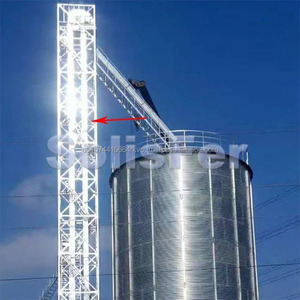 Hot Galvanized Corrugated Steel Silos 50-1000tons Grain Storage Electric Powered New for Farm Construction Competitive Price" - Product Image 4