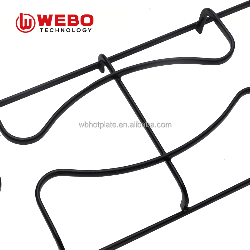 Juego De 3 Rejillas De Barbacoa Ajustables - Ancho 20 Cm Cada Una, Extensión De 31 A 48 Cm, Acero Recubierto De Porcelana