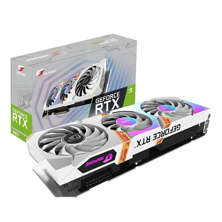 カラフルなiGame RTX 3060 Ultra W OC 12Gグラフィックスカード カラフルなiGame RTX 3060 Ultra W OC 12Gグラフィックスカード