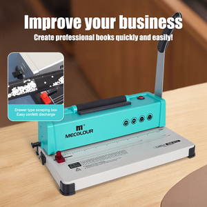 46 lỗ hướng dẫn sử dụng A4 cuốn sách máy tính ràng buộc hoàn hảo Lược chất kết dính cuộn dây cho thiết bị văn phòng thuận tiện và hiệu quả - Product Image 5