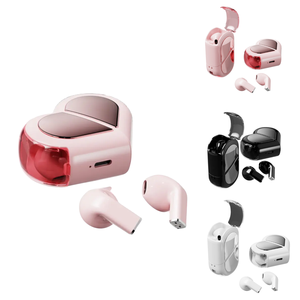 K520 Mini TWS kablosuz kulaklık kalp şeklinde prenses kulak içi kulaklıklar sevgilisi çiftler için sevgililer spor JL yonga seti LED pil - Product Image 1