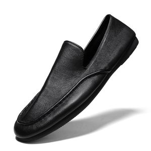 Mocassins de créateur célèbres 2025 pour hommes – Chaussures habillées décontractées en cuir plat pour hommes, très populaires - Product Image 1