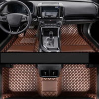 Leder Auto Fußmatten für Volkswagen VW Passat B6 B7 B8 2005 2006 2007 2008 2009 2019 2020 2016 Teppich Auto Fuß
