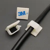 WCL-4 kunststoff kabel clip 3m kabel klemme nylon kleber kabel organisator