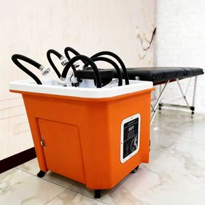 Appareil de thérapie capillaire mobile sans raccordement aux conduites d'eau, avec circulation d'eau pour bac à shampoing, spécialement conçu pour les salons de beauté - Product Image 2