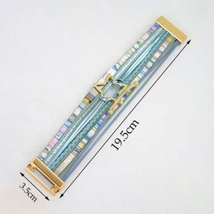 Quick Shipping Top-rated Laser Engraved Logo Sweat Proof <b>Bracelet</b> Holiday Gift for Women Two-tone Finish - Product Image 1