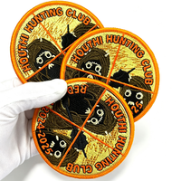 Écussons en chenille 3D personnalisés en gros avec support thermocollant, badges universitaires haut de gamme pour vêtements et sweats à capuche
