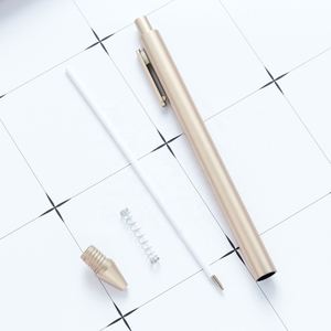 Bolígrafos Retráctiles de Plástico Personalizados Baratos con Colores Metálicos y Logotipo Personalizado para Regalos Promocionales de Hoteles y Escuelas - Product Image 3