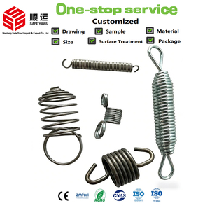 Resorte de Tensión de Doble Gancho Personalizado de Alta Calidad, Resorte Helicoidal de Acero al Carbono Galvanizado para Construcción, Izquierda/Derecha SY-T - Product Image 1