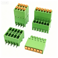 Fournisseur Vérifié – Bloc de terminaison PCB mâle-femelle à double rangée, profil bas, 3,81 mm, avec connecteur droit/à angle droit et connecteur à ressort