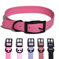 Collier pour chien NOVIPET personnalisé de luxe, imperméable en PVC, couleur vive nid d'abeille, boucle réglable en alliage de zinc, pour la natation, la chasse et l'entraînement