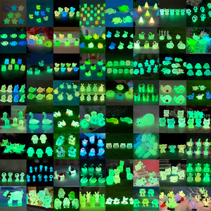 Adornos Luminosos de Axolotl de Resina para Peceras, Jardines, Patios y Céspedes, Decoraciones de Animales Brillantes, Figuras en Miniatura - Product Image 5
