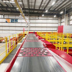 LUHUI Modüler Sıralama Ekipmanı Tekerlekli Konveyörler Döner Paket Taşıma Makinesi Lojistik Paket Spiral Tekerlekli Sıralayıcı - Product Image 5