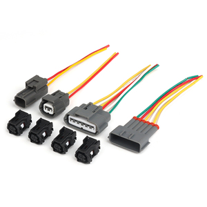 Terminales de Plástico Impermeables para Automóviles OEM de 1, 2, 3, 4, 5 y 6 Pines, Conjunto de Arnés de Cableado Macho y Hembra, Conectores para Automóviles - Product Image 1