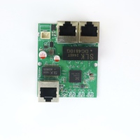 Module de commutation Ethernet Gigabit de bureau OEM ODM 3 ports Commutateurs de réseau industriels pour applications IoT Système de stationnement intelligent