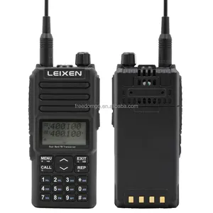 Leixen Uv-25d 25 Wát Dual Band dài khoảng cách cầm tay không dây Interphone UHF/VHF Talkie Walkie uv25d hai cách phát thanh Walkie Talkie
