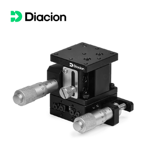 Diacion XZ dimensione del palco 40/60mm manuale lineare guida sfera micrometro teste di alimentazione posizionamento stadio manuale - Product Image 1