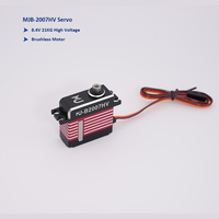 Servo MJB-2007HV 8.4V 21KG Motor sin Escobillas Programable con Codificador Magnético Servo RC para Brazo Robótico de Helicóptero