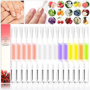 Plumas de cutículas de aceite de uñas para uñas húmedas y tratamiento 15 fragancia de plantas de frutas pluma de aceite de reparación de cutículas para el cuidado de las uñas - Product Image 1