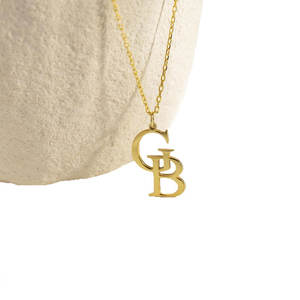 Collar con Colgante Personalizado para Mujer, Chapado en Oro de 14k/18k PVD, Acero Inoxidable 316L, Joyería Fina, Collar con Inicial de Letra - Product Image 5