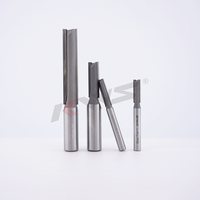 Mata Bor Router TCT untuk Pintu Kabinet, Alat Pemotong Lurus 6Mm, End Mill untuk Kayu atau Pekerjaan Kayu