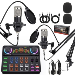 Tarjeta de Sonido en Vivo V8S BM800 con Brazo Articulado para Podcast, Dedicada para Micrófono 5.0, Batería de 300-500mAh - Product Image 4