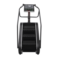 Machine à monter les escaliers commerciale, moteur robuste, capacité de la courroie, équipement de fitness pour salle de sport