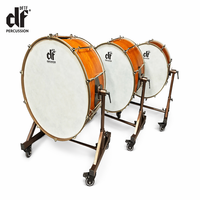 Factory Whole Hi-Grade Concert Bass Drum 32 Inch Orchestral Symphony Drum with Rolling Stand Percussion Instrument