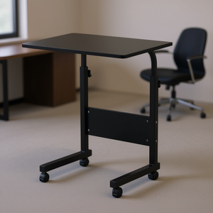 Office Furniture <b>Side</b> <b>Table</b> 15Mm Chipboard Steel <b>Legs</b> Removable Modern Design Commercial Use - Product Image 2