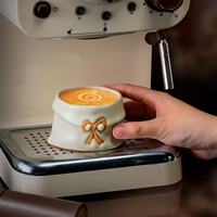 140ML keramische espressokop Creatieve Lucky Bag eigenaarskop, getransformeerd van grove klei-oven tot proefkop