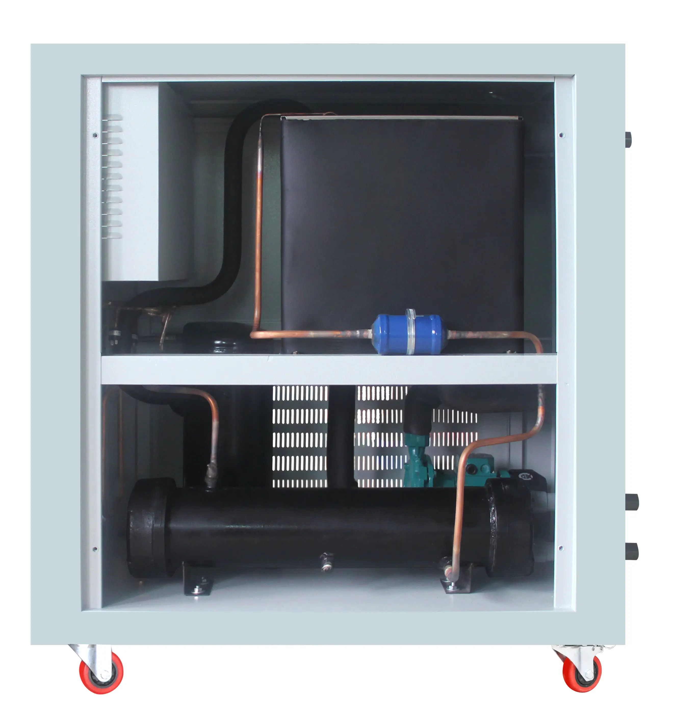 산업용 냉각기 R22/R407C 저온 5HP 압축기 산업용 물 냉각기 공장 용 공랭식 냉각기
