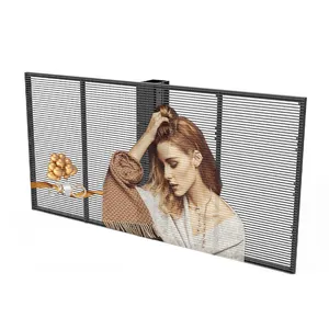 High Transparency High Brightness Quick Installation P3.91 Indoor Transparent LED Display Screen Panel For Shopping Mall