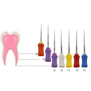 Fabrikant Productie Meerdere Taps <span class=keywords><strong>Super</strong></span> Elastische <span class=keywords><strong>Hand</strong></span> Gebruik Tandheelkundige Wortelkanaalbestanden <span class=keywords><strong>Niti</strong></span> Endo Roterende Vijlen Nikkel Titanium - Product Image 3