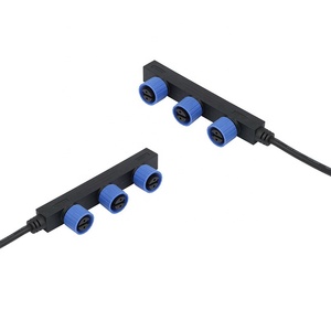 IP68 Waterproof Cable Wire LED Lighting Type 2 Core T Type Waterproof Connector - Product Image 3