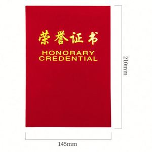 Porte-diplôme en cuir PU de haute qualité, écologique, design durable, avec logo personnalisé pour la remise des diplômes - Product Image 6