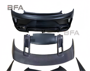 Parachoques delantero de cuerpo ancho mejorado, parachoques trasero, guardabarros de cuerpo ancho, faldón lateral, kit de carrocería para estilo Volkswagen Scirocco <span class=keywords><strong>ASPEC</strong></span> - Product Image 3