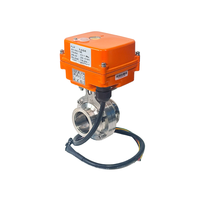 Vanne à aiguille à commande électrique, en acier inoxydable à brides, modulation 4-20 mA, AC220V DC24V, vanne à aiguille haute pression