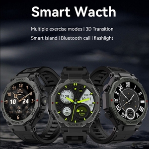 Montre connectée avec boîtier en alliage, écran TFT, autonomie de 4 jours, pour hommes, 1,52 pouces, appels, musique, multifonctionnelle, tracker de fitness, Android, silicone - Product Image 2