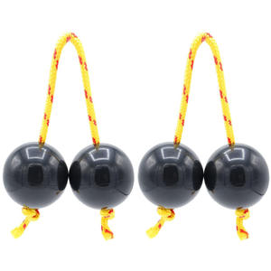 Aasalatoリズムマラカスパーカッション楽器サンドシェイクダブルボールマラカスハンマーつや消しコルクミュートマラカス - Product Image 1