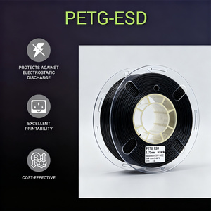 Printroo 1.75mm chống tĩnh PETG ESD 3D máy in Filament chi phí-hiệu quả que nhựa không bị tắc nghẽn thấp cong vênh 2025 xu hướng - Product Image 3