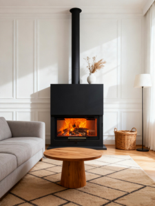 Poêle à <span class=keywords><strong>bois</strong></span> à granulés <span class=keywords><strong>en</strong></span> <span class=keywords><strong>fonte</strong></span>, chauffage d'intérieur moderne, villa autonome, vente chaude - Product Image 6