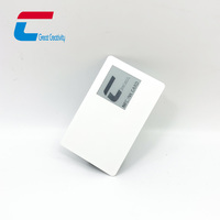 Carte NFC pour écran d'encre électronique de luxe personnalisée Carte intelligente d'affichage à encre électronique à changement de texte NFC