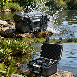 Không thấm nước IP67 PP nhựa thực hiện trường hợp công cụ lưu trữ thiết bị ngoài trời giao thông vận tải trường hợp OEM - Product Image 4